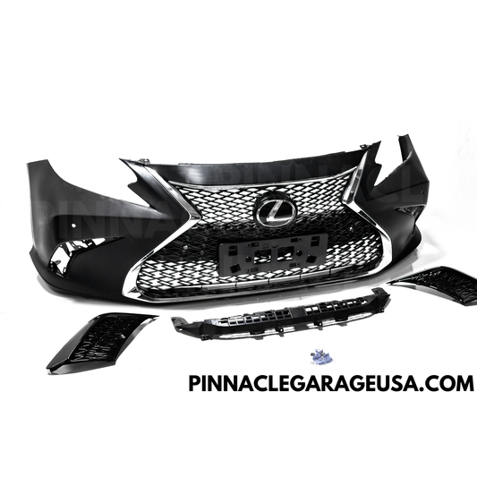 2016-2018 LEXUS ES350 ES300h F-Sport Style Front Bumper Conversion Kit