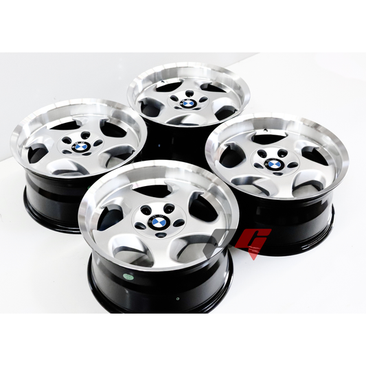 BMW Style 21 Throwing Star Replica Wheels 17x9+22 (5x120)