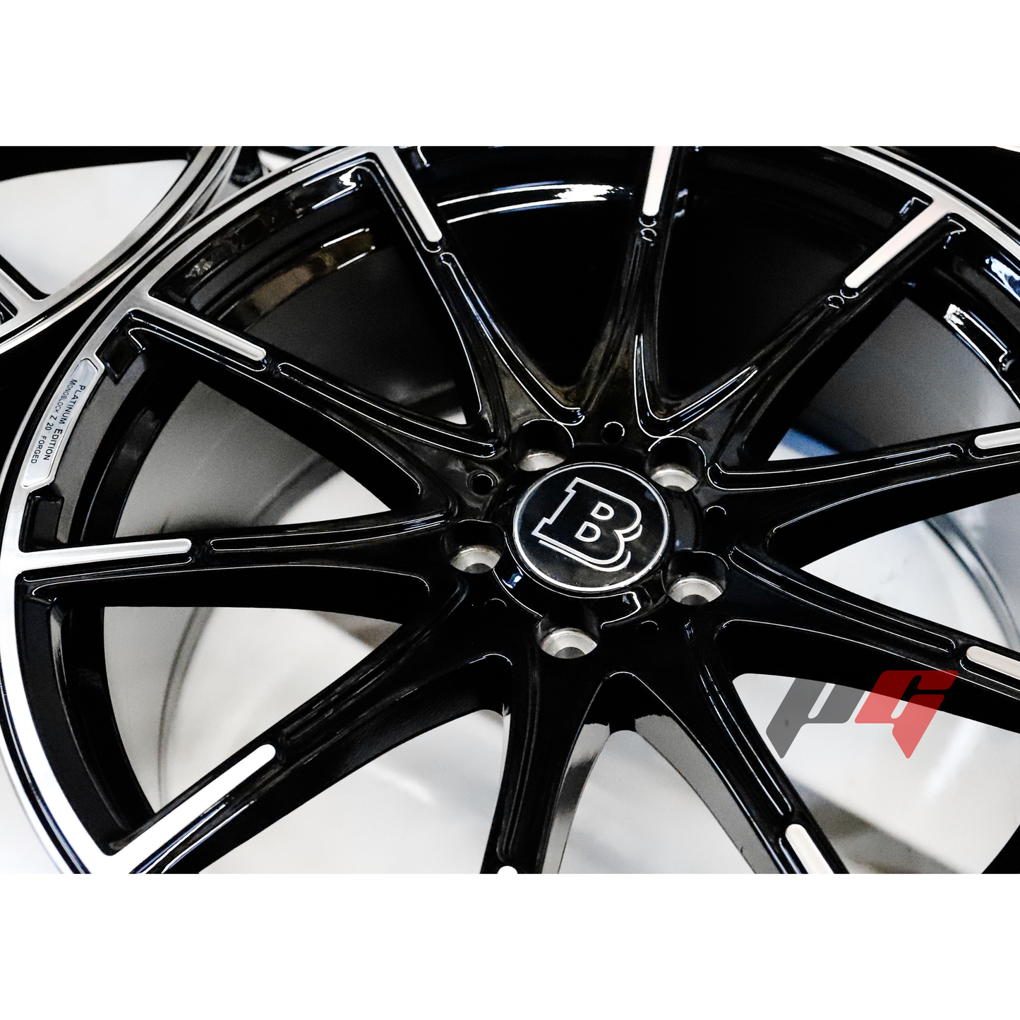 Mercedes Benz Wheels 19x8.5/19x9.5 (5x112) Black Machined fit S430 S500 S550 CL
