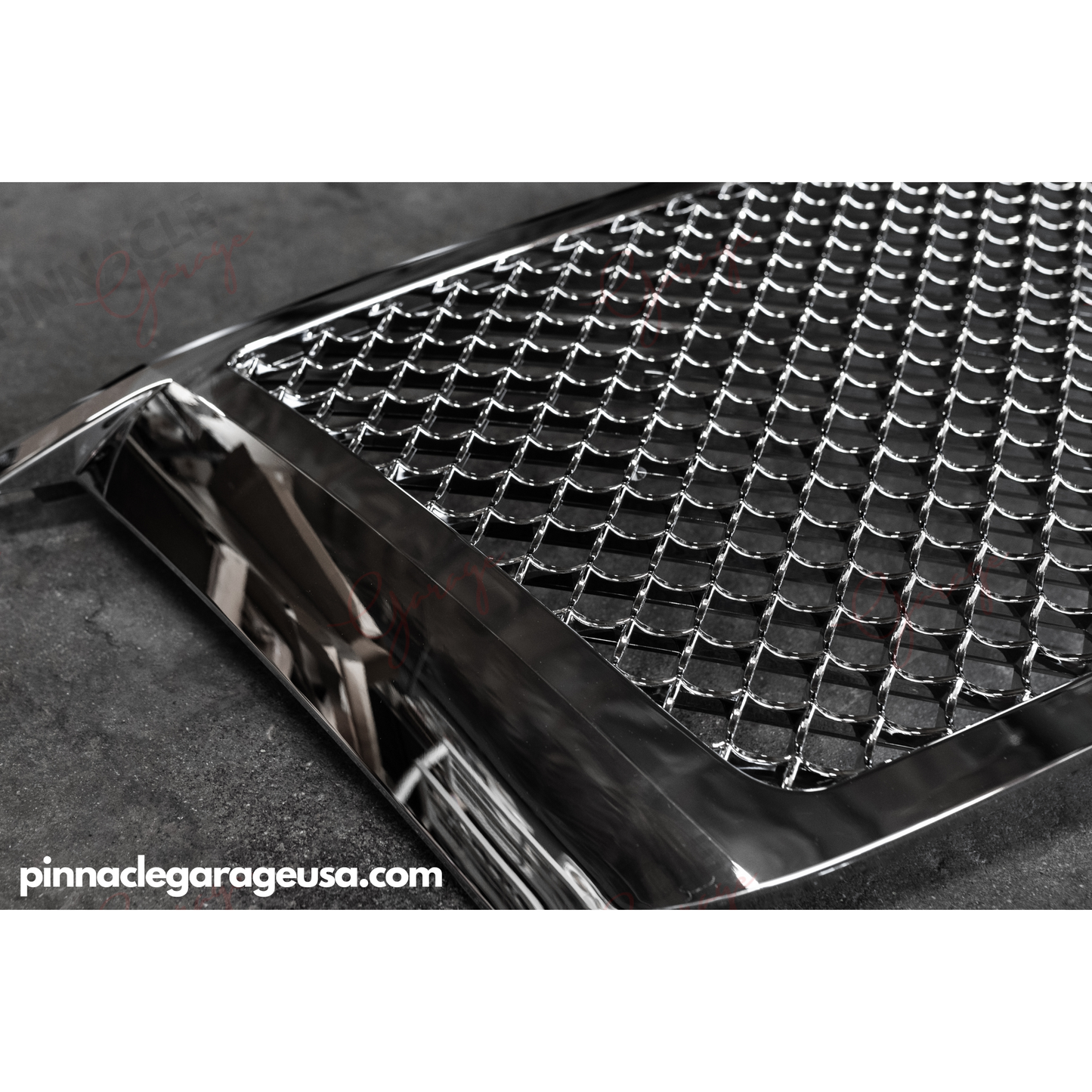 2015-2016 Chevrolet Tahoe Chrome Bently Front Bumper Grill