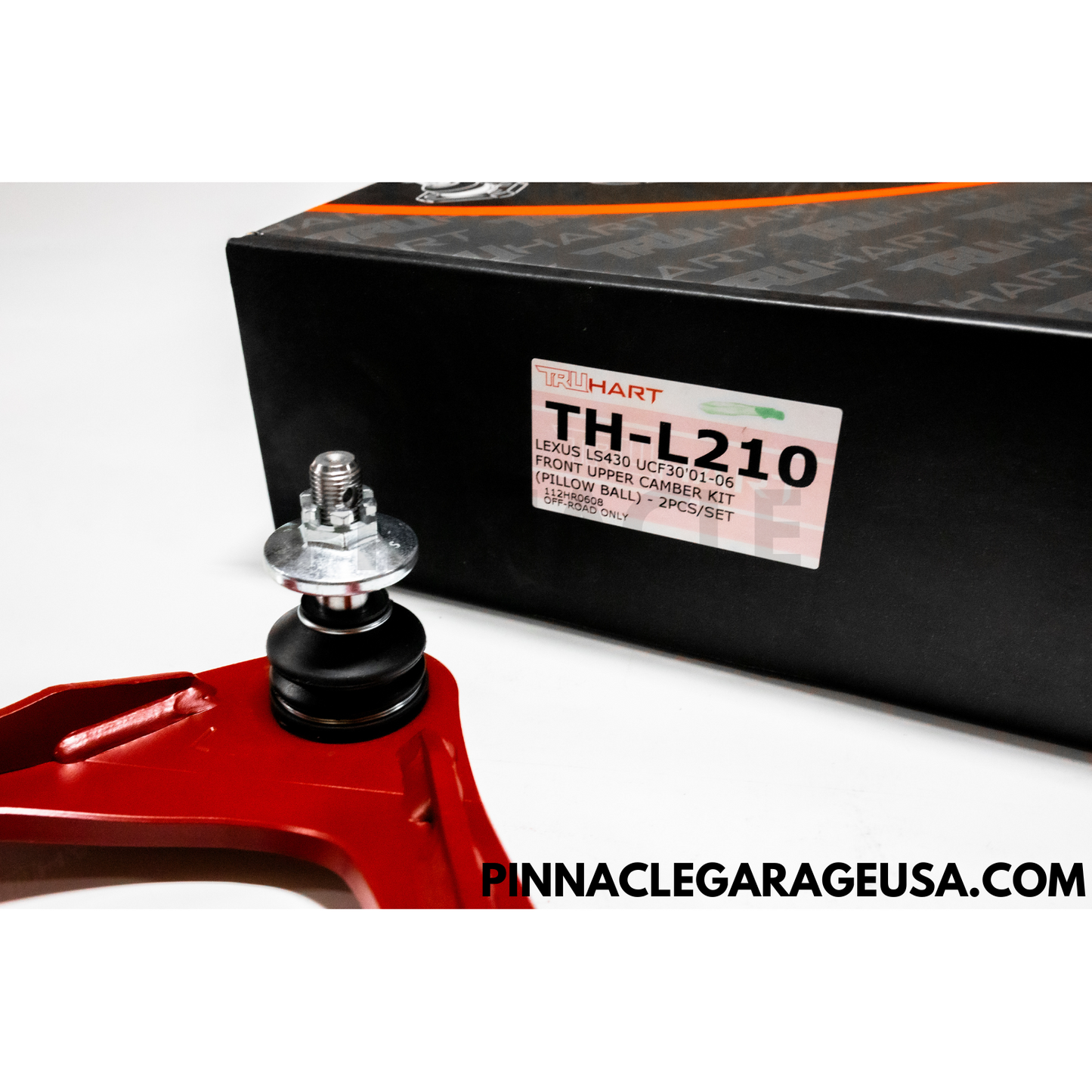 TruHart Front Camber Arms w/ Pillowball Bushings for 2001-2006 Lexus LS430 (TH-L210)