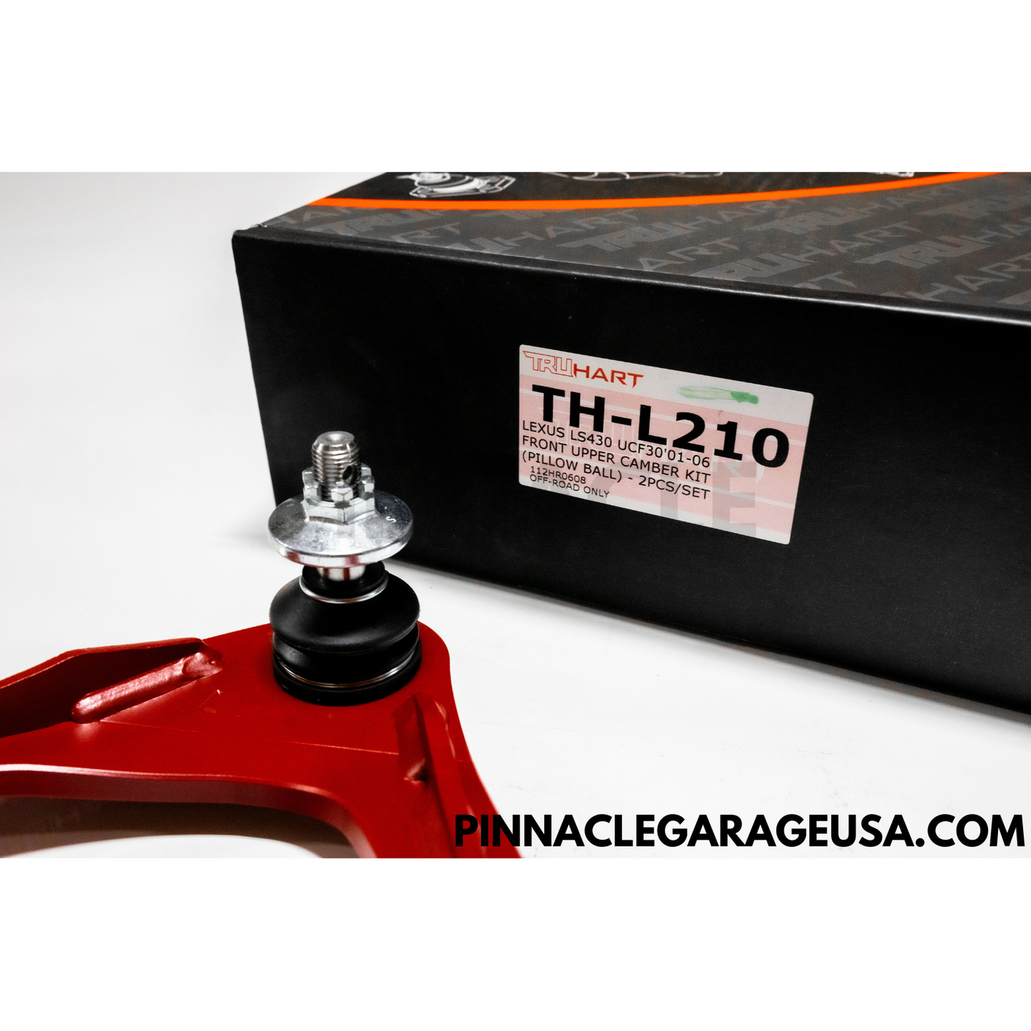 TruHart Front Camber Arms w/ Pillowball Bushings for 2001-2006 Lexus LS430 (TH-L210)