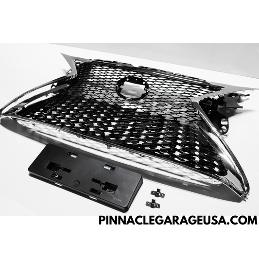 2016-2018 LEXUS ES350 ES300h F-Sport Style Front Grille With Chrome Trim