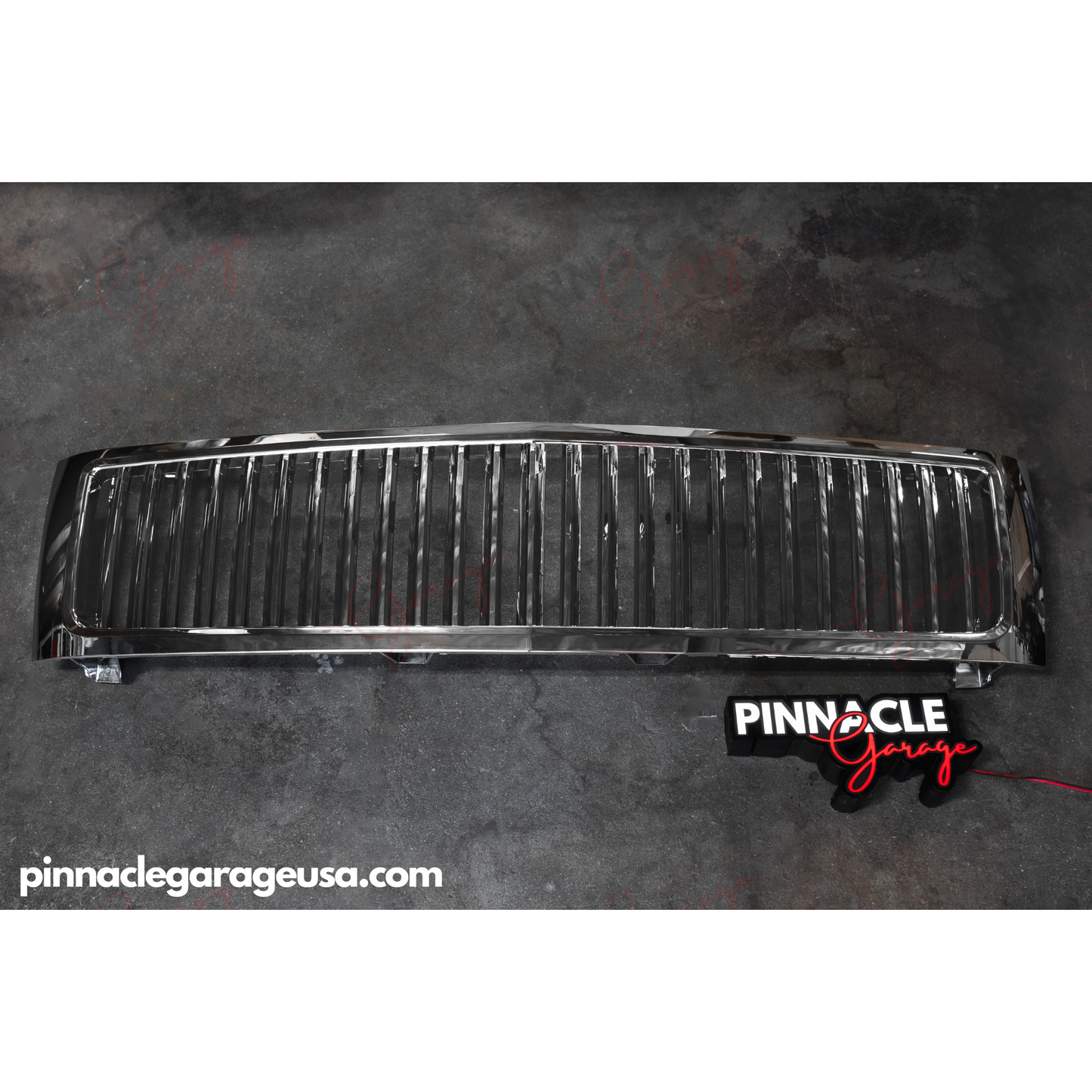 2000-2007 Chevrolet Silverado Chrome Front Bumper Grill