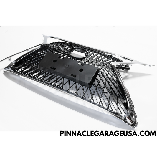 2016-2018 LEXUS ES350 ES300h LS Style Front Grille With Chrome Trim