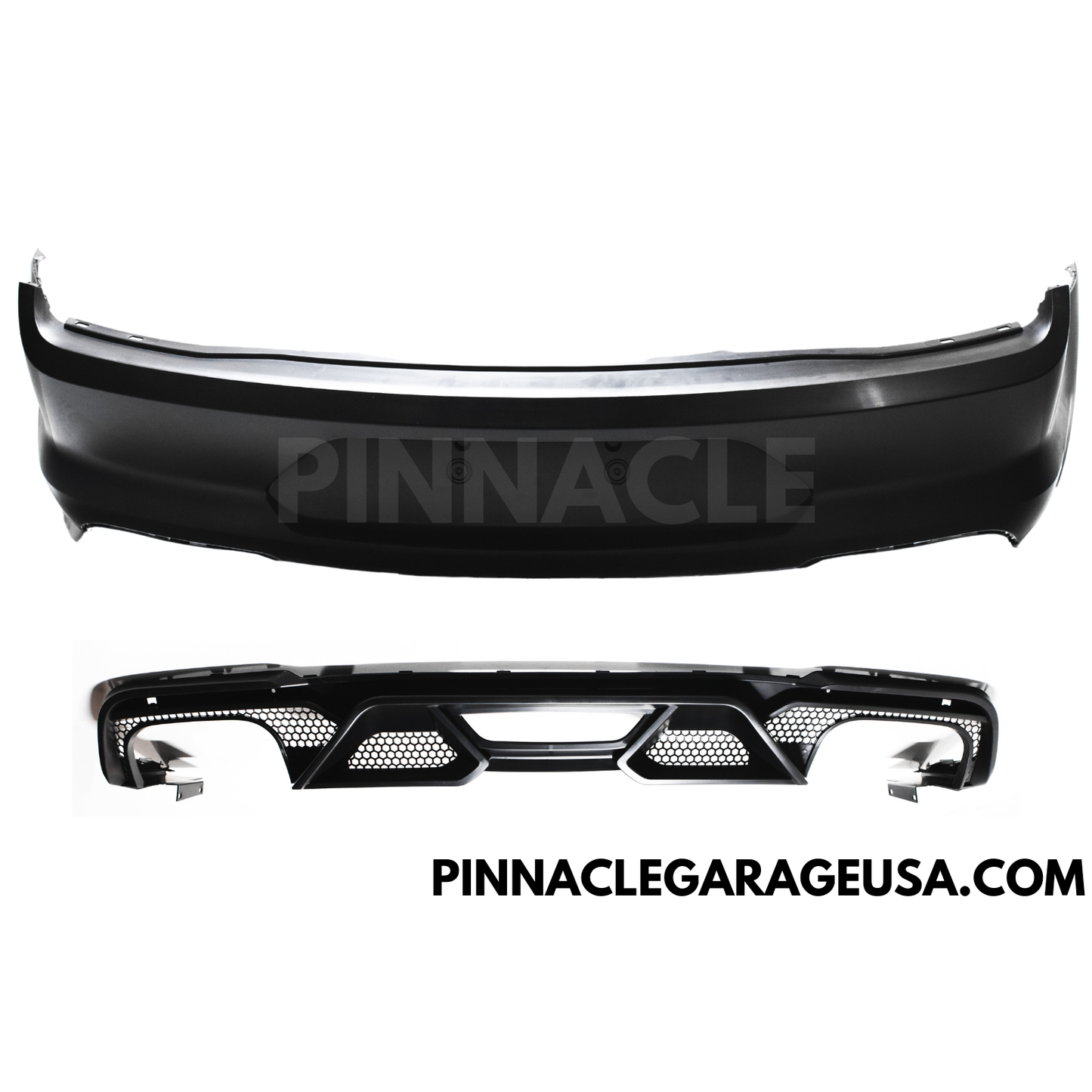 2015-2023 FORD Mustang To GT500 Style Rear Bumper Conversion Kit
