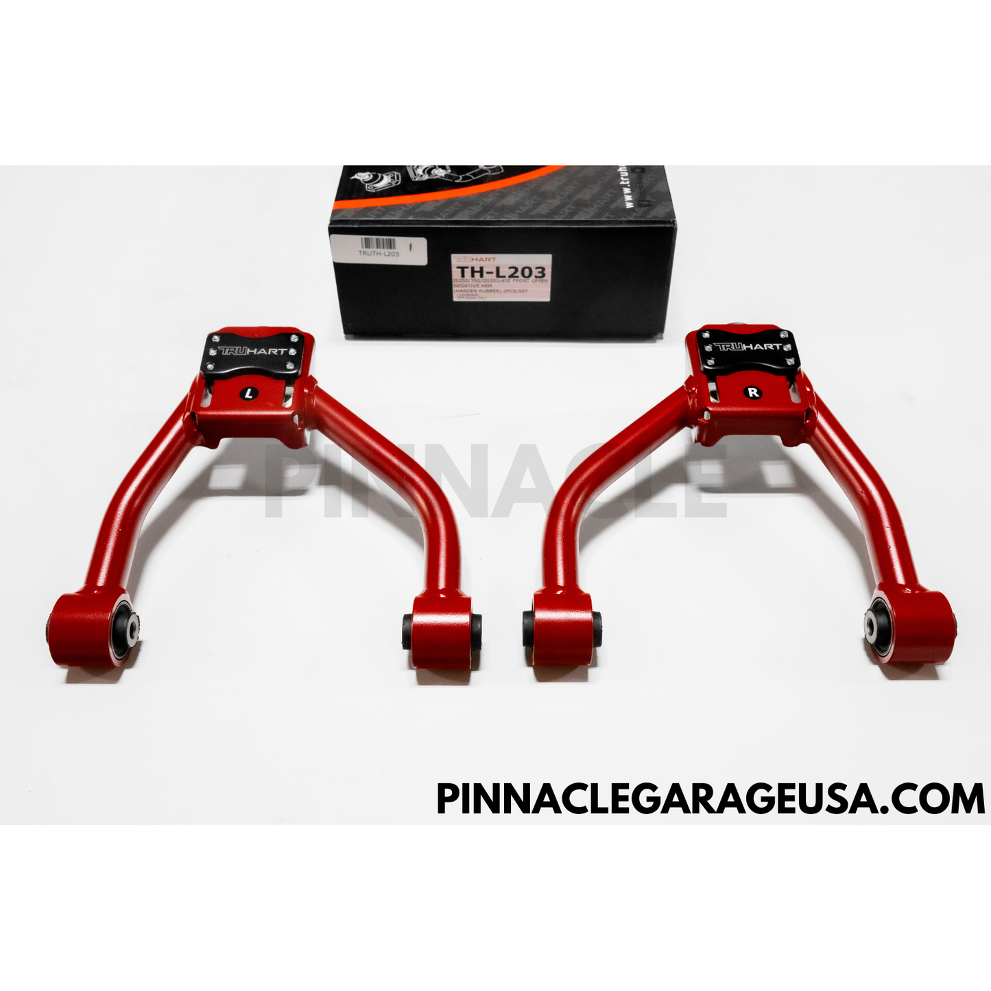 TruHart Front Camber Kit w/ Pillowball Bushings for 2006 - 2013 Lexus IS & GS Models (TH-L203)