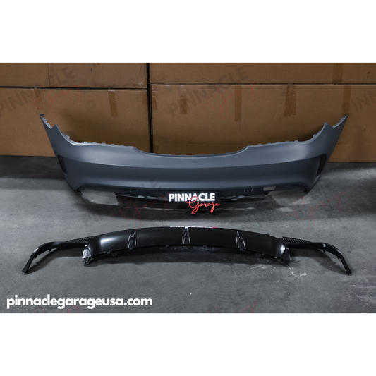 2014-2016 Mercedes Benz W212 AMG E63 Style Rear Bumper Cover
