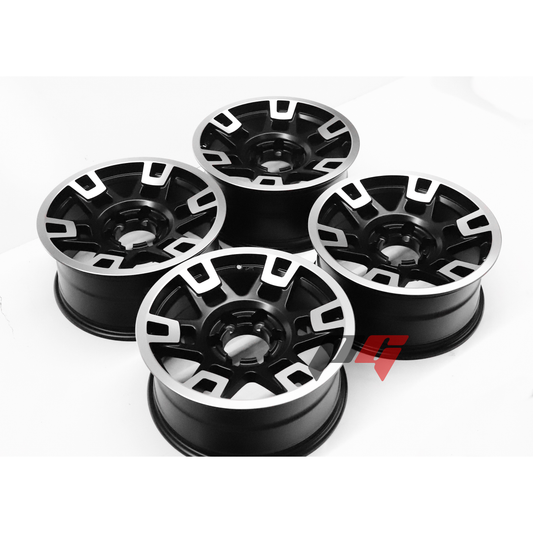 Toyota TRD PRO Style 17x8+0 (6x139.7) Wheels Fit 4runner Tacoma Tundra Sequoia FJ Cruiser