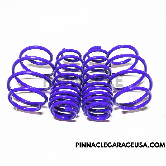 D2 Racing PRO Lowering Springs 2.0"F/2.0"R For 2016-2025 Honda Civic Coupe / Sedan / Hatchback