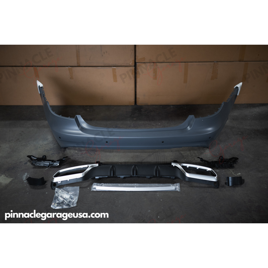 2013-2019 Mercedes Benz W117 CLA Rear AMG Style Bumper Cover