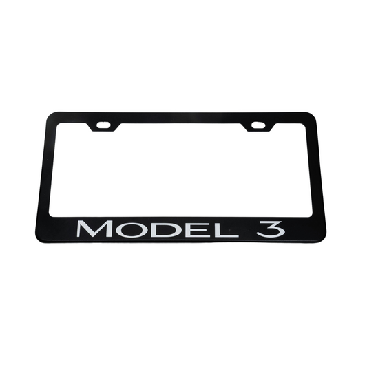 Stainless Steel License Plate Frame Holder Fits For TESLA MODEL 3