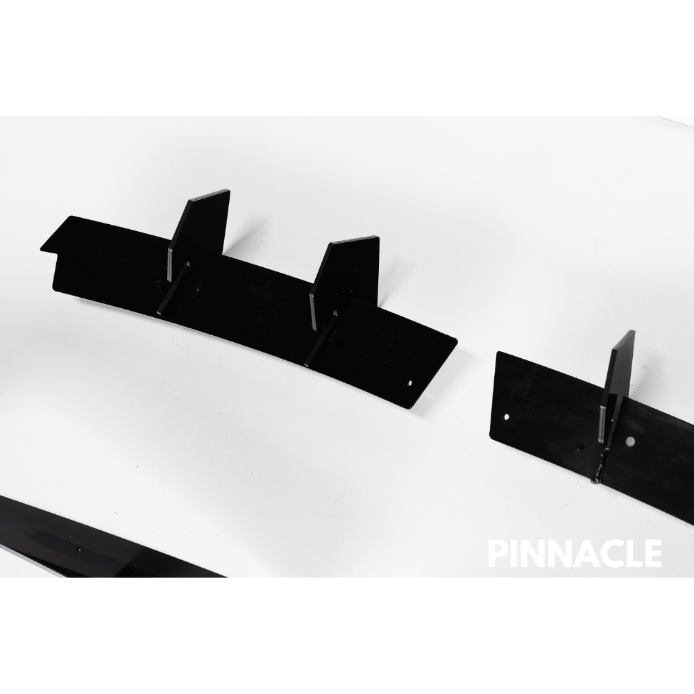 2018-2022 Ford Mustang Rear Bumper Lip Diffuser + Side Valance Panel