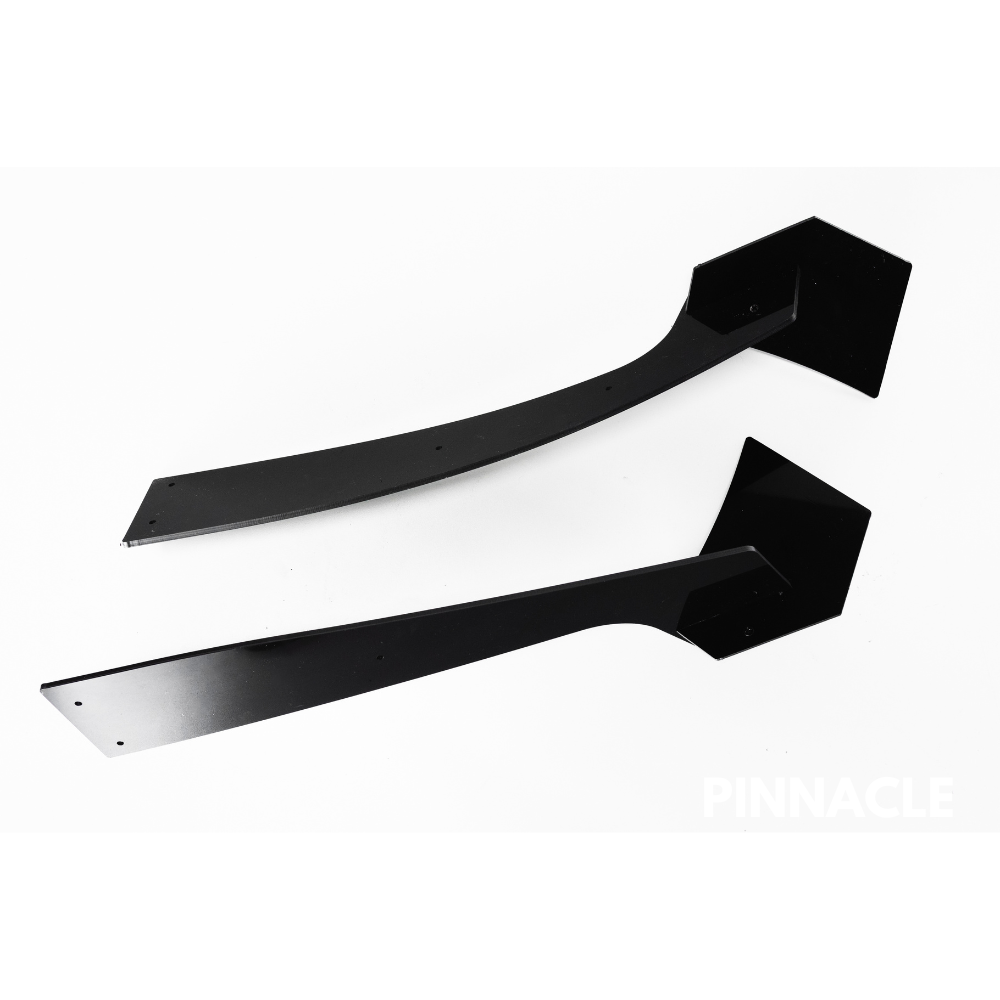 2018-2022 Ford Mustang Rear Bumper Lip Diffuser + Side Valance Panel