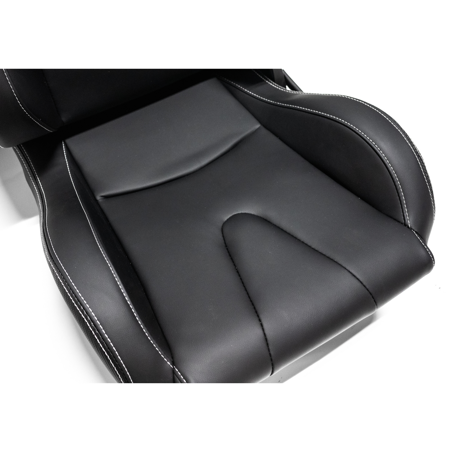 PGUSA Sport Leather Reclinable Bucket Racing Seats