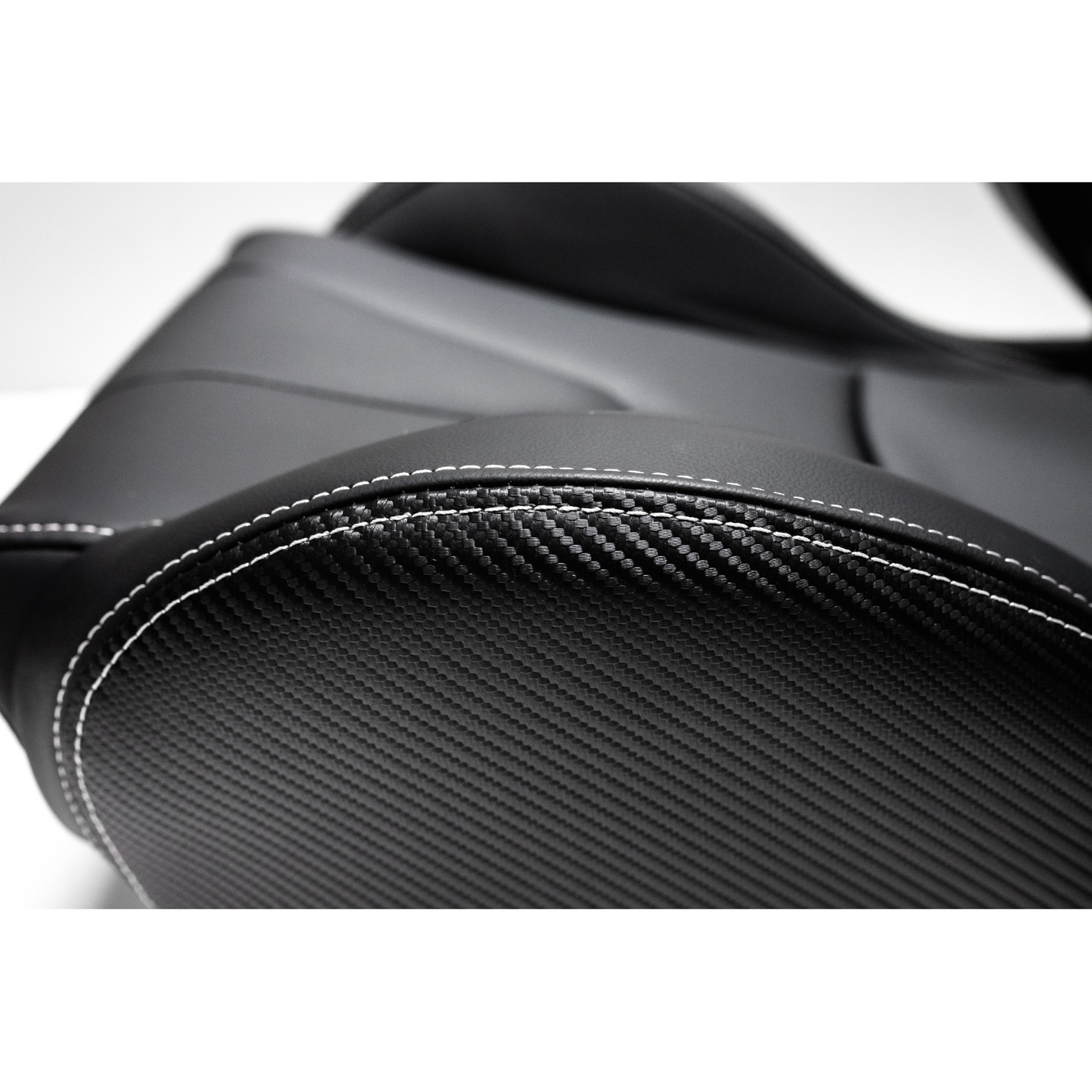 PGUSA Sport Leather Reclinable Bucket Racing Seats