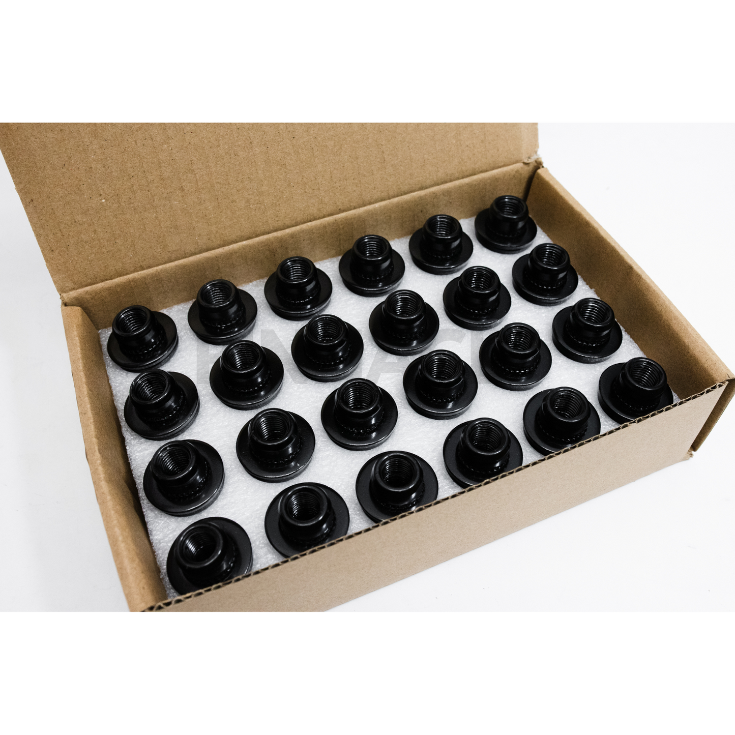 24pcs Black 12x1.5 Factory TRD Style Wheel Lug Nuts for Lexus, Scion, Toyota