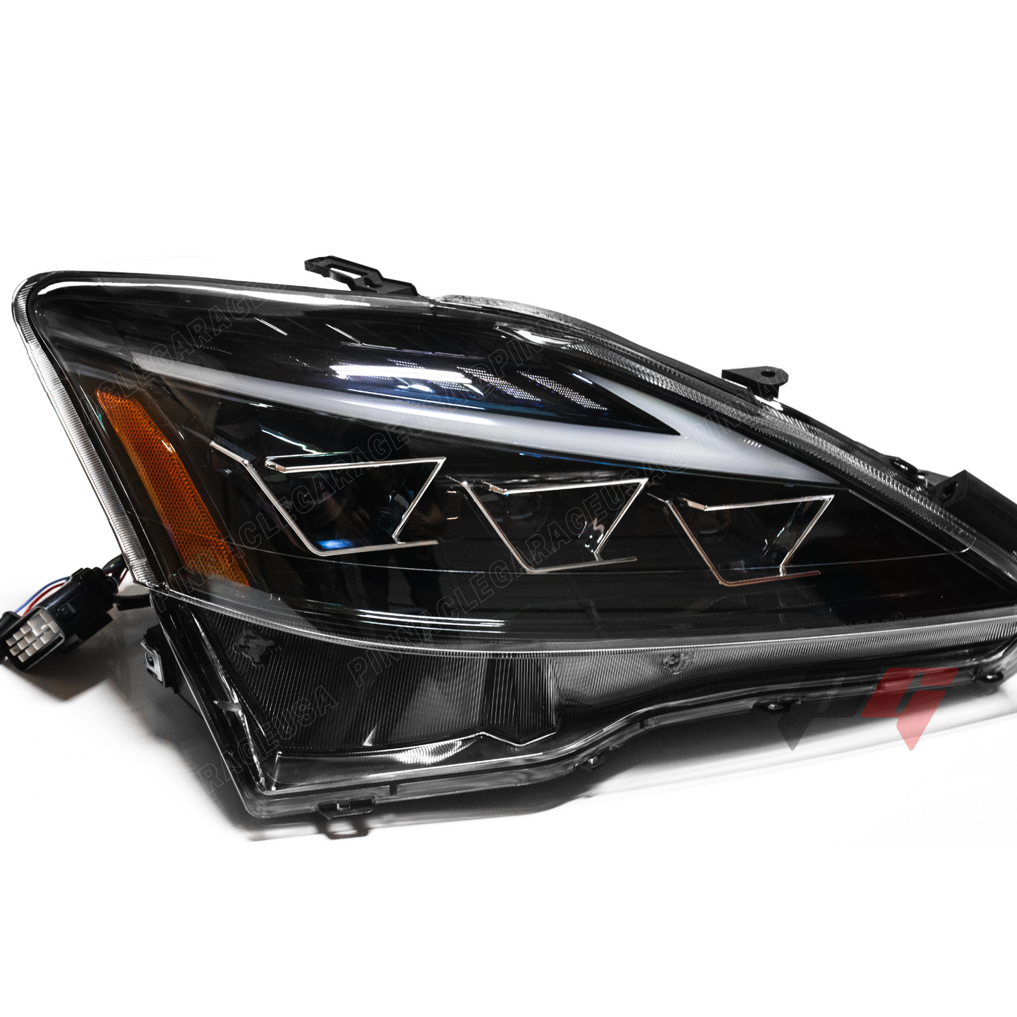 2006-2013 Lexus IS250, IS350 Triple Beam F-Sport V2 Style LED Head Lights