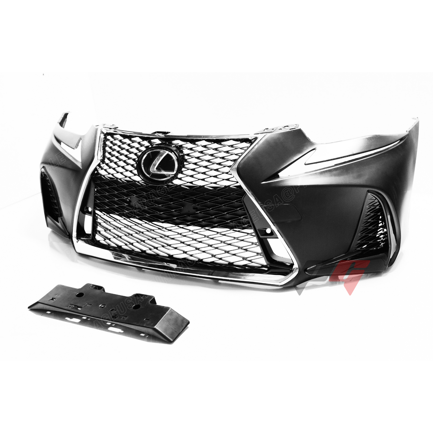 2017-2020 LEXUS IS300, IS350 3IS to F-Sport Style Front Bumper Conversion