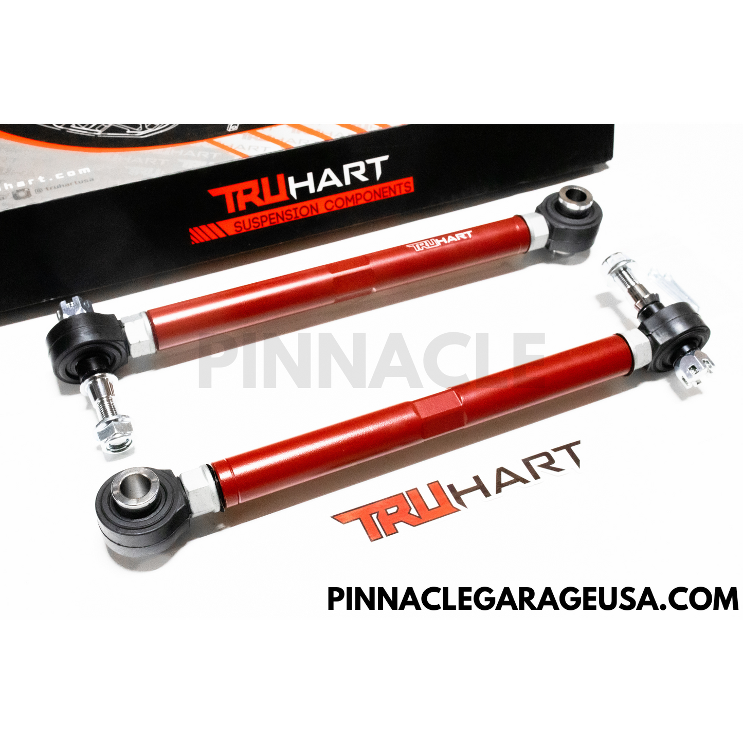 TruHart Rear Adjustable Toe Arms W/ Pillowball Bushings for 2000-2009 Honda S2000 (TH-H224)