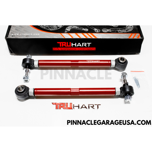 TruHart Rear Adjustable Toe Arms W/ Pillowball Bushings for 2000-2009 Honda S2000 (TH-H224)