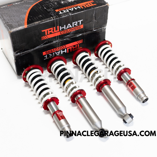 TruHart Street Plus Coilovers for 1990-2000 Lexus LS400 w/ Upper Mounts