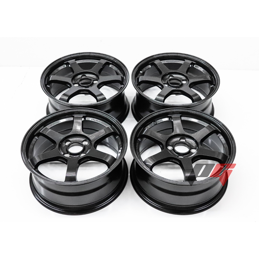 16"x7" Gunmetal Gray Flow Formed Wheels (4x100) FIT HONDA TOYOTA MAZDA