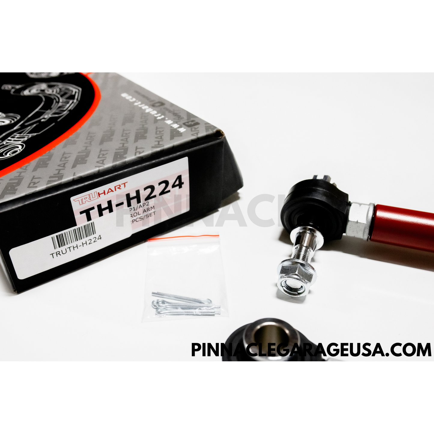 TruHart Rear Adjustable Toe Arms W/ Pillowball Bushings for 2000-2009 Honda S2000 (TH-H224)