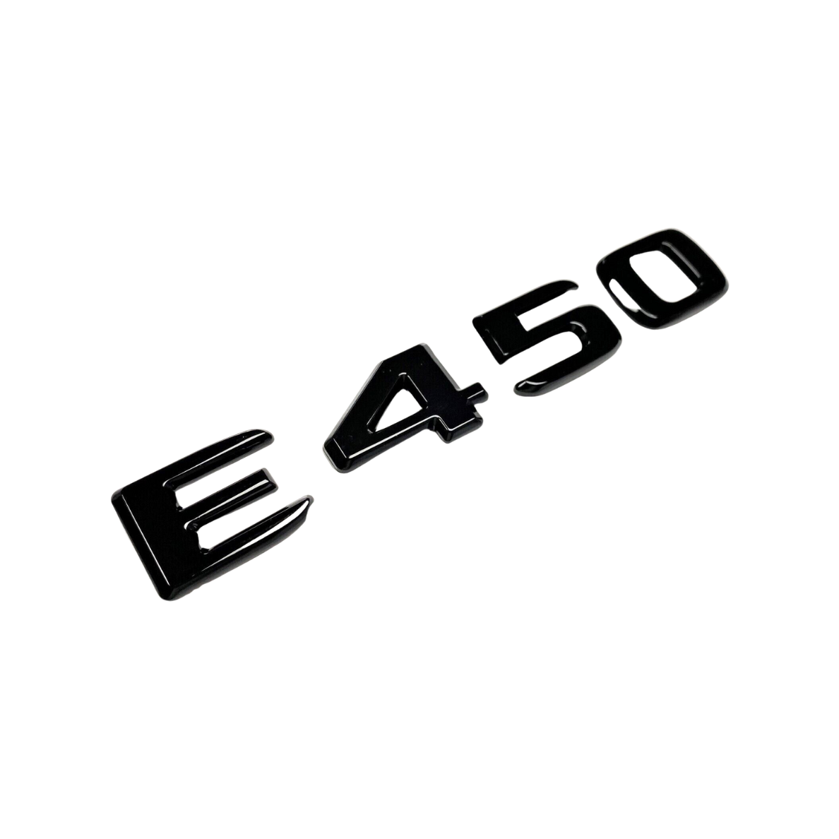 thumbnail image 2 of Genuine Mercedes-Benz Gloss Black Rear Trunk Badge Emblem For E Class E350 AMG 2 of 3