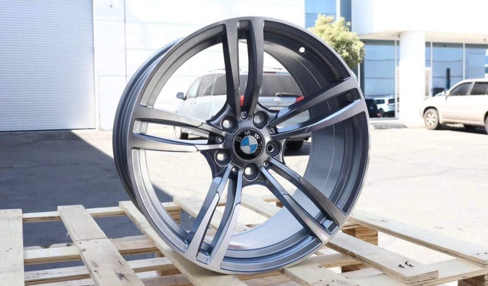 19X8.5/19X9.5 437M Style Gunmetal MF Wheels 5X120 ET30/35 Fit BMW E90 E92 F30 X5