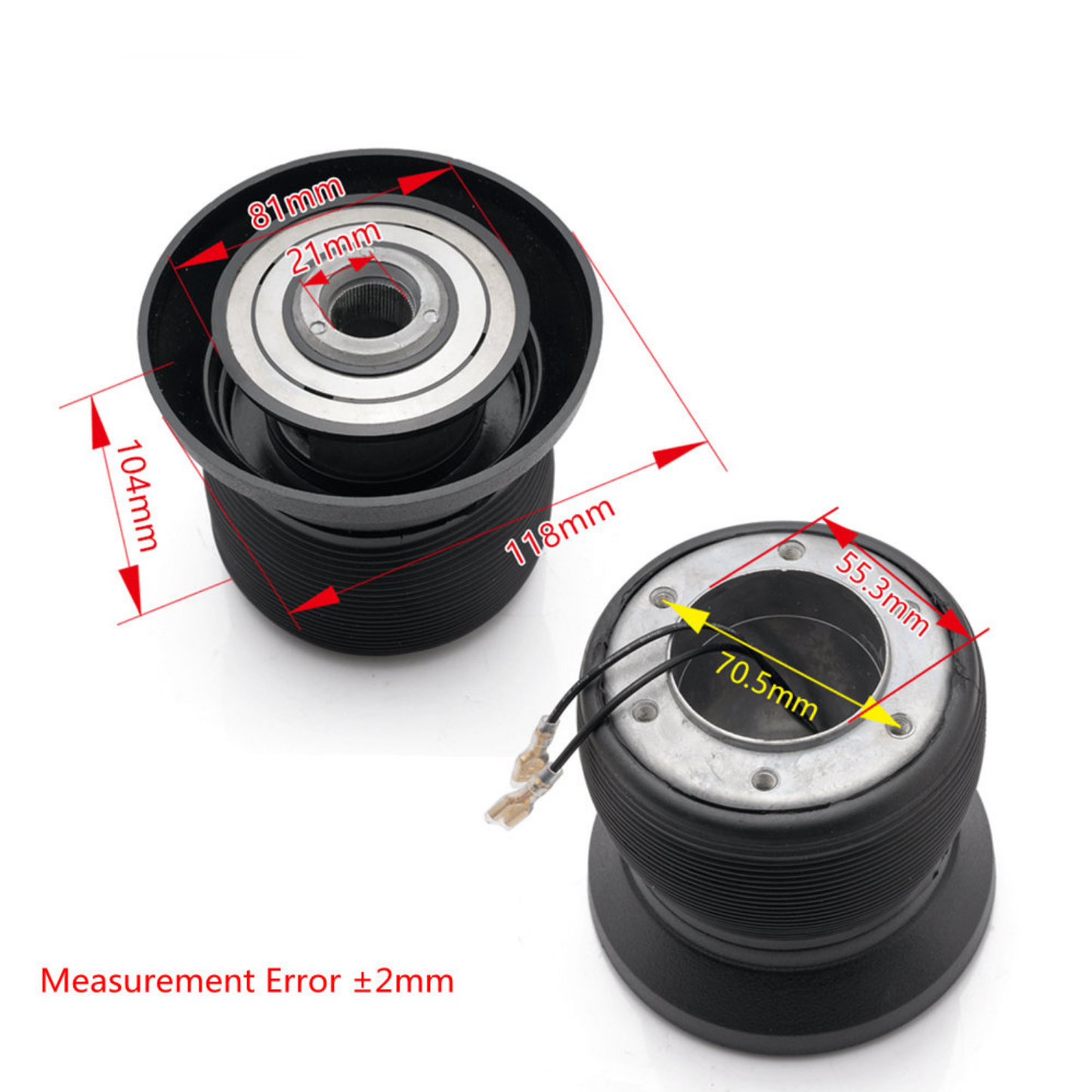 Steering Wheel Hub Adapter Kit for Mercedes Benz W123 / W124 / W126 / 190E