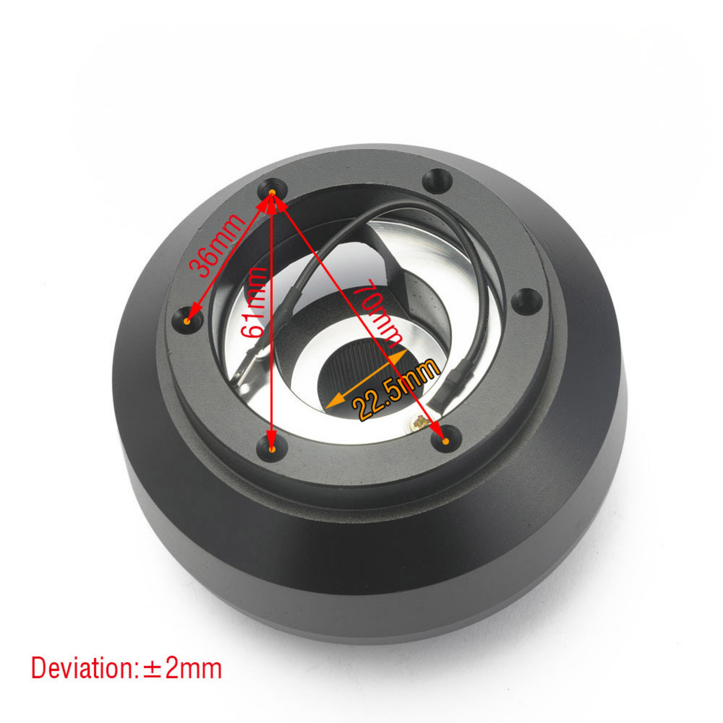 Steering Wheel Short Hub Adapter Kit for Acura ILX (2013+)/ Honda Fit / Civic (2015+)