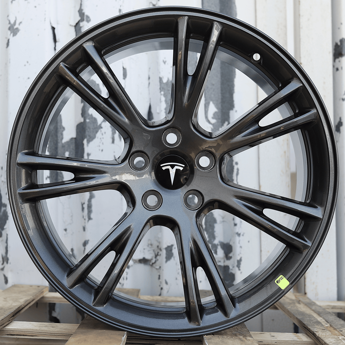 Tesla Model Y Gunmetal Gemini Wheels 19x8+40 (5x114.3)