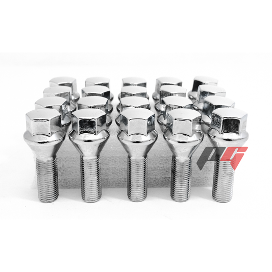 20pcs M12X1.25 Wheel Studs Lug Bolts Conical Seat for Jeep Renegade, Cherokee