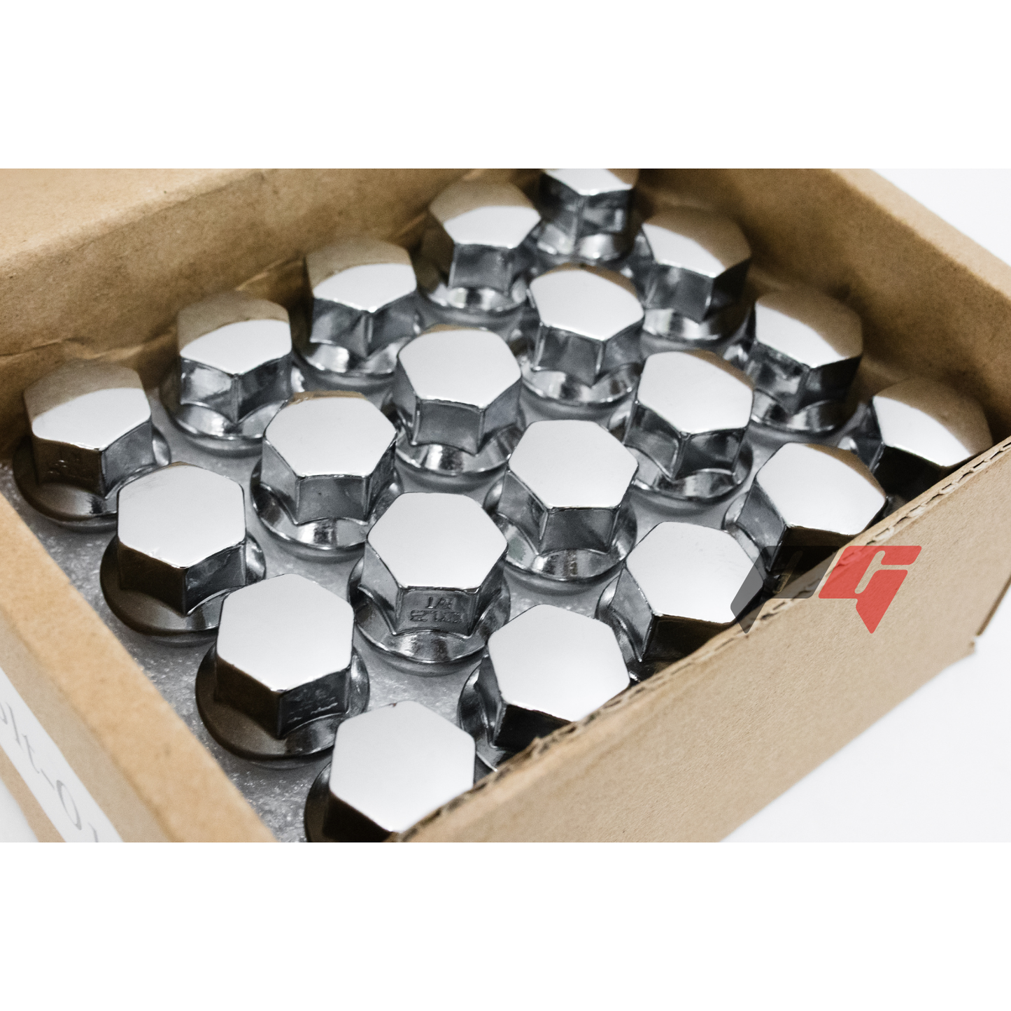 20pcs Chrome M12x1.25 Cone Seat Wheel Lug Bolts For Dart, Compass, Renegade, Cherokee