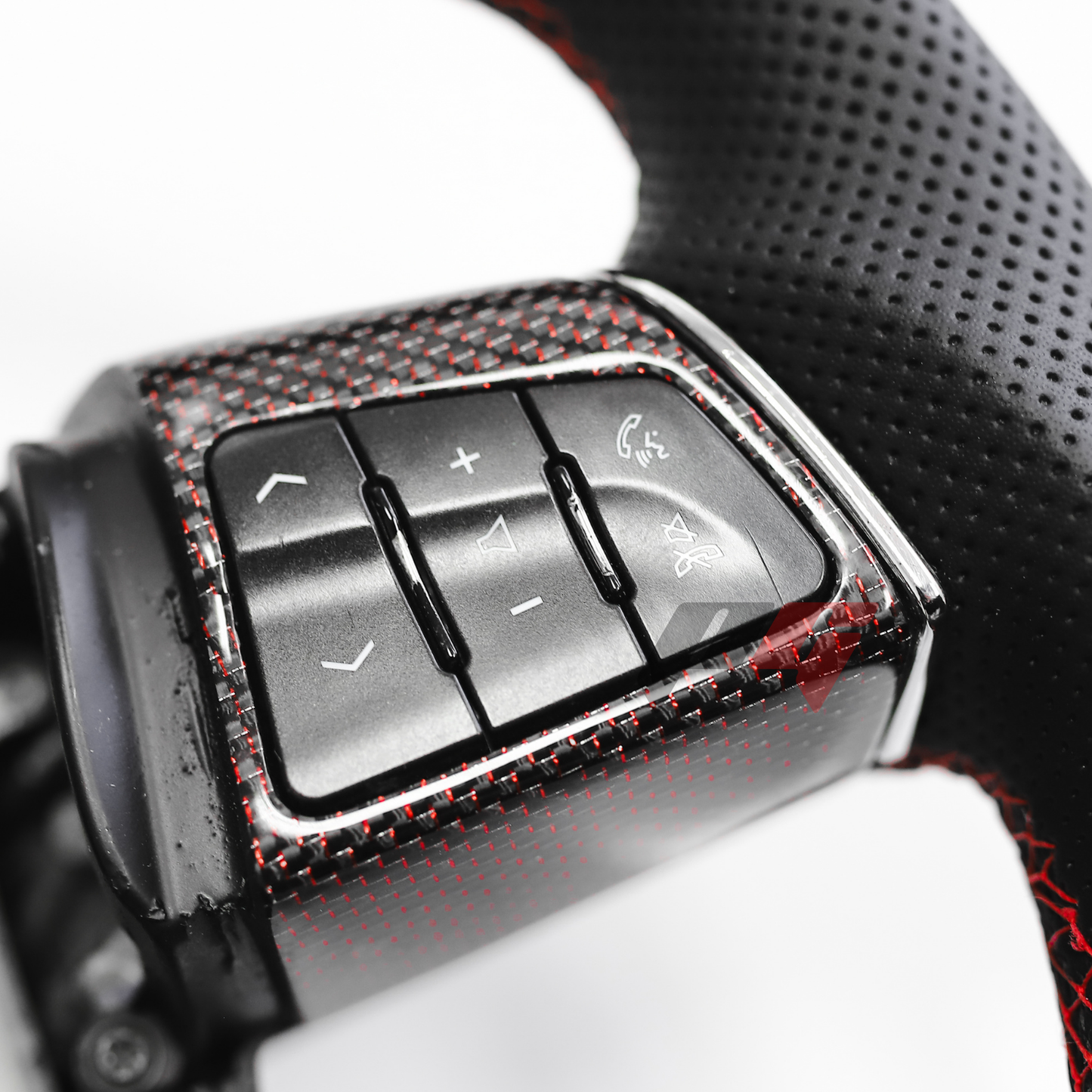FOR 2007-2014 CADILLAC CTS / CTS-V / SRX / SLS CARBON FIBER PERFORMANCE STEERING WHEEL