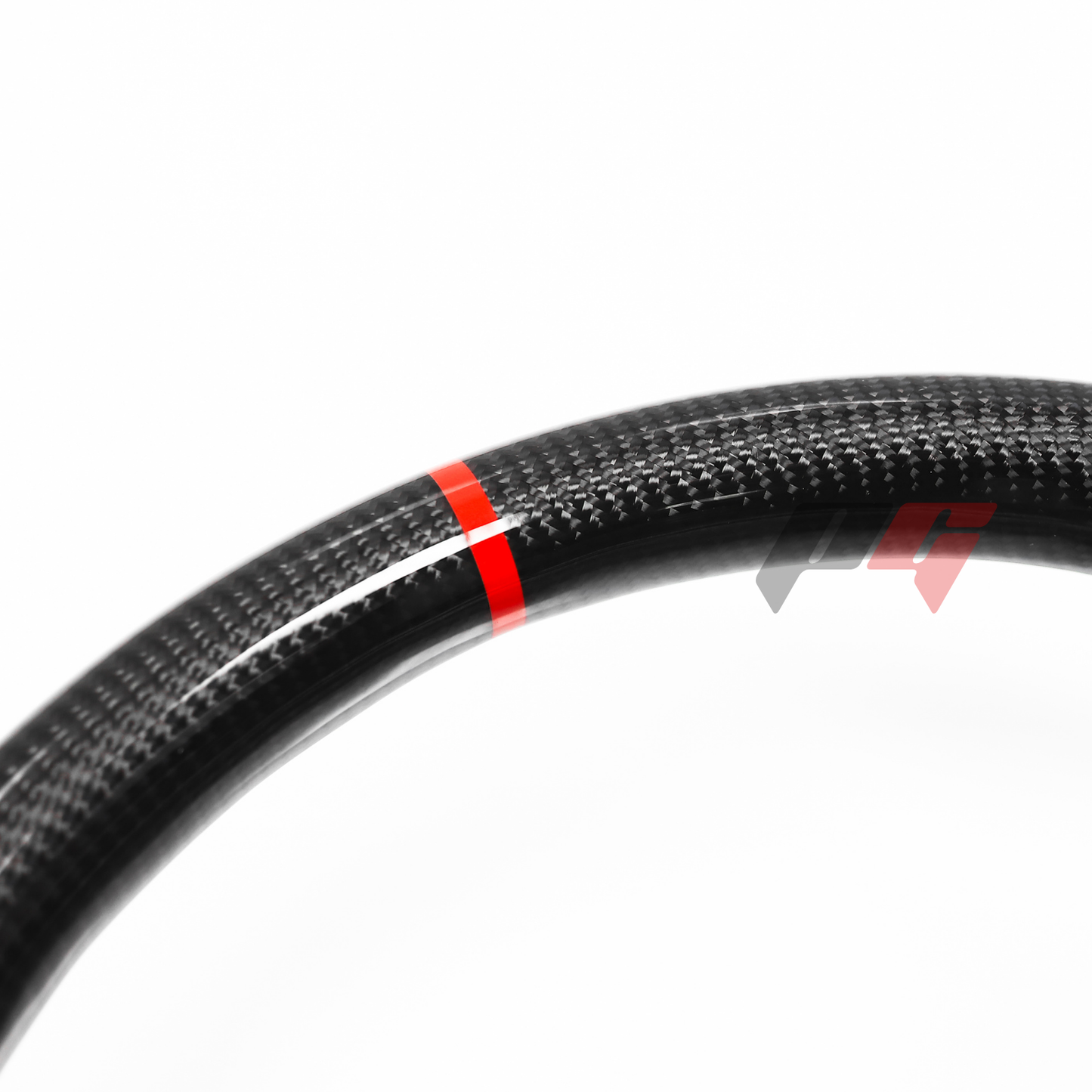 FOR 2013-2023 LEXUS IS CARBON FIBER & LEATHER STEERING WHEEL