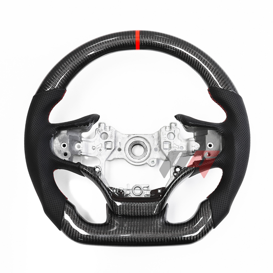 FOR 2019-2023 LEXUS ES CARBON FIBER & LEATHER STEERING WHEEL