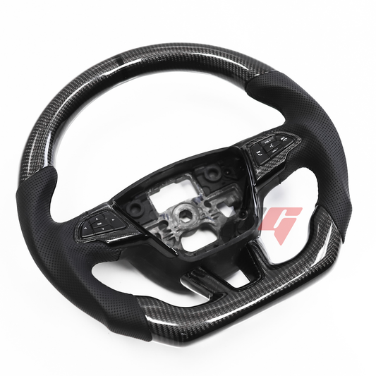 FOR 2007-2014 CADILLAC CTS / CTS-V / SRX / SLS CARBON FIBER PERFORMANCE STEERING WHEEL