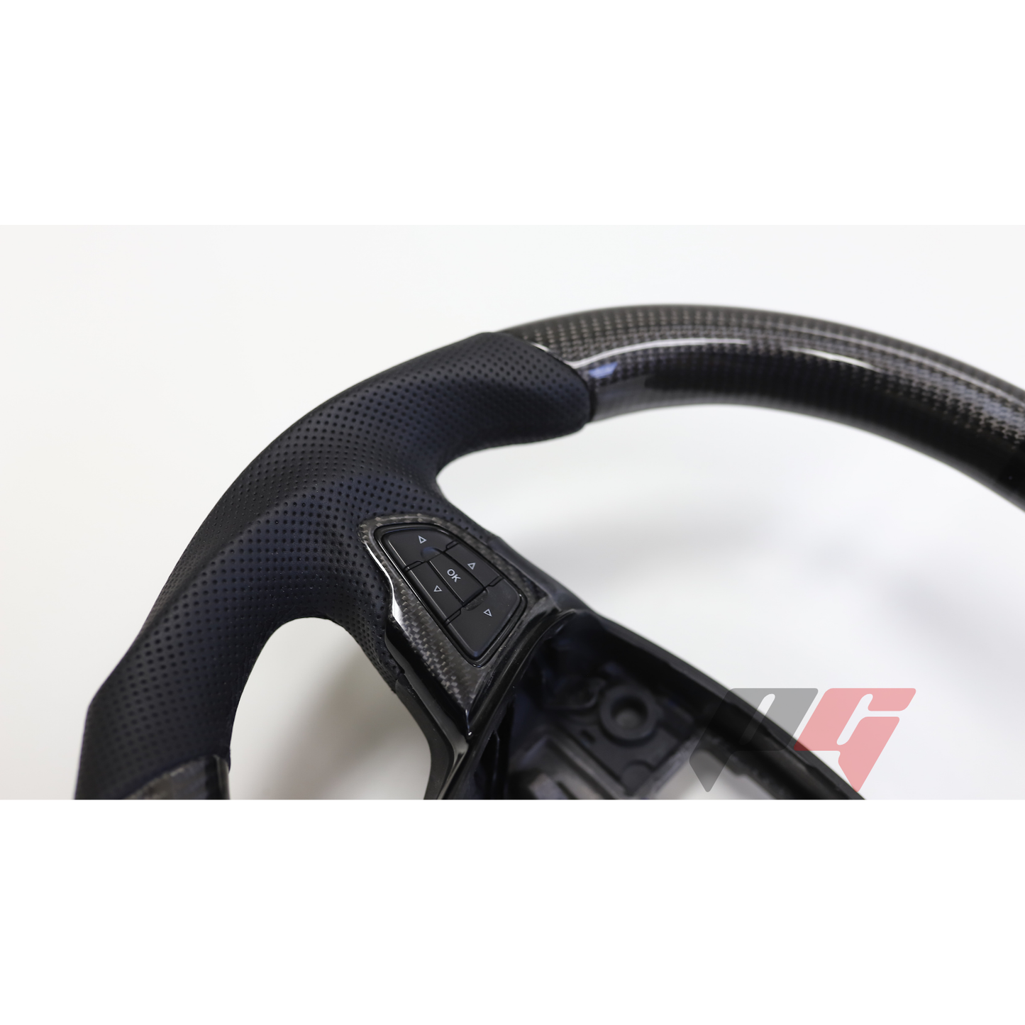 FOR 2007-2014 CADILLAC CTS / CTS-V / SRX / SLS CARBON FIBER PERFORMANCE STEERING WHEEL