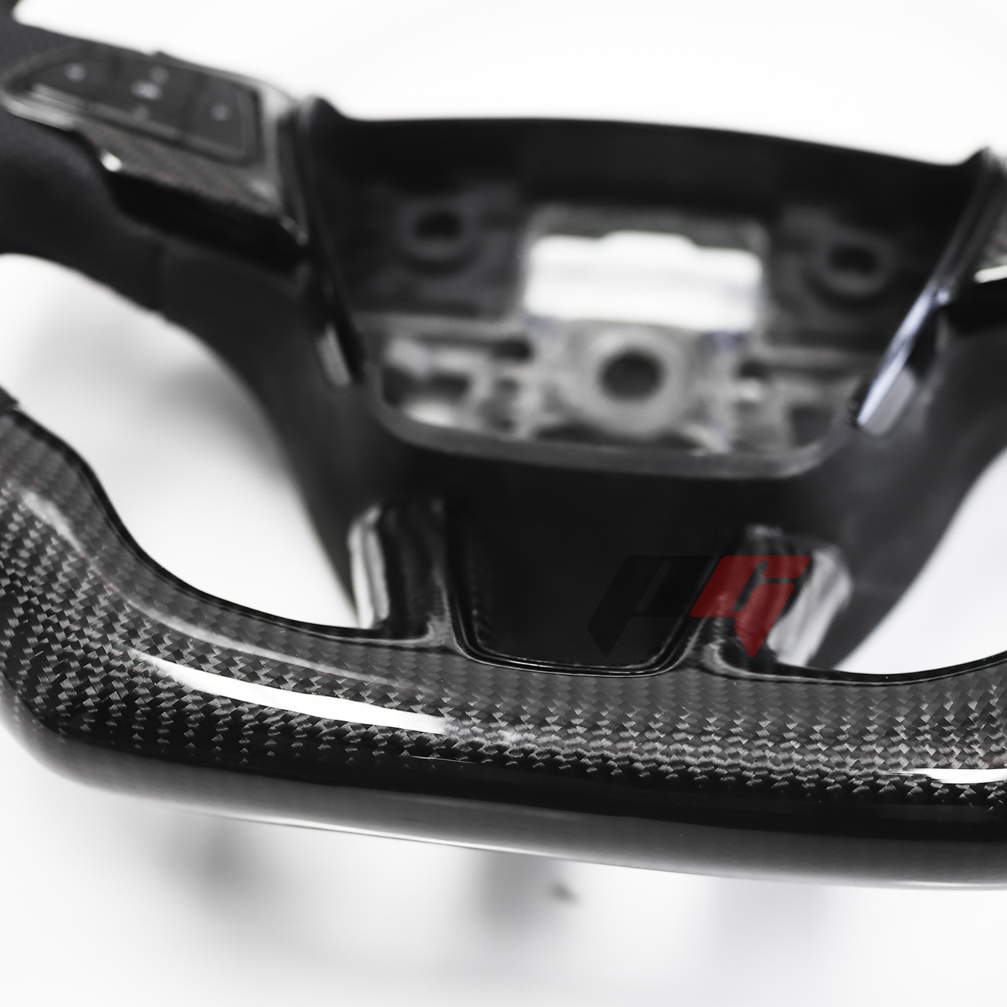 FOR 2007-2014 CADILLAC CTS / CTS-V / SRX / SLS CARBON FIBER PERFORMANCE STEERING WHEEL