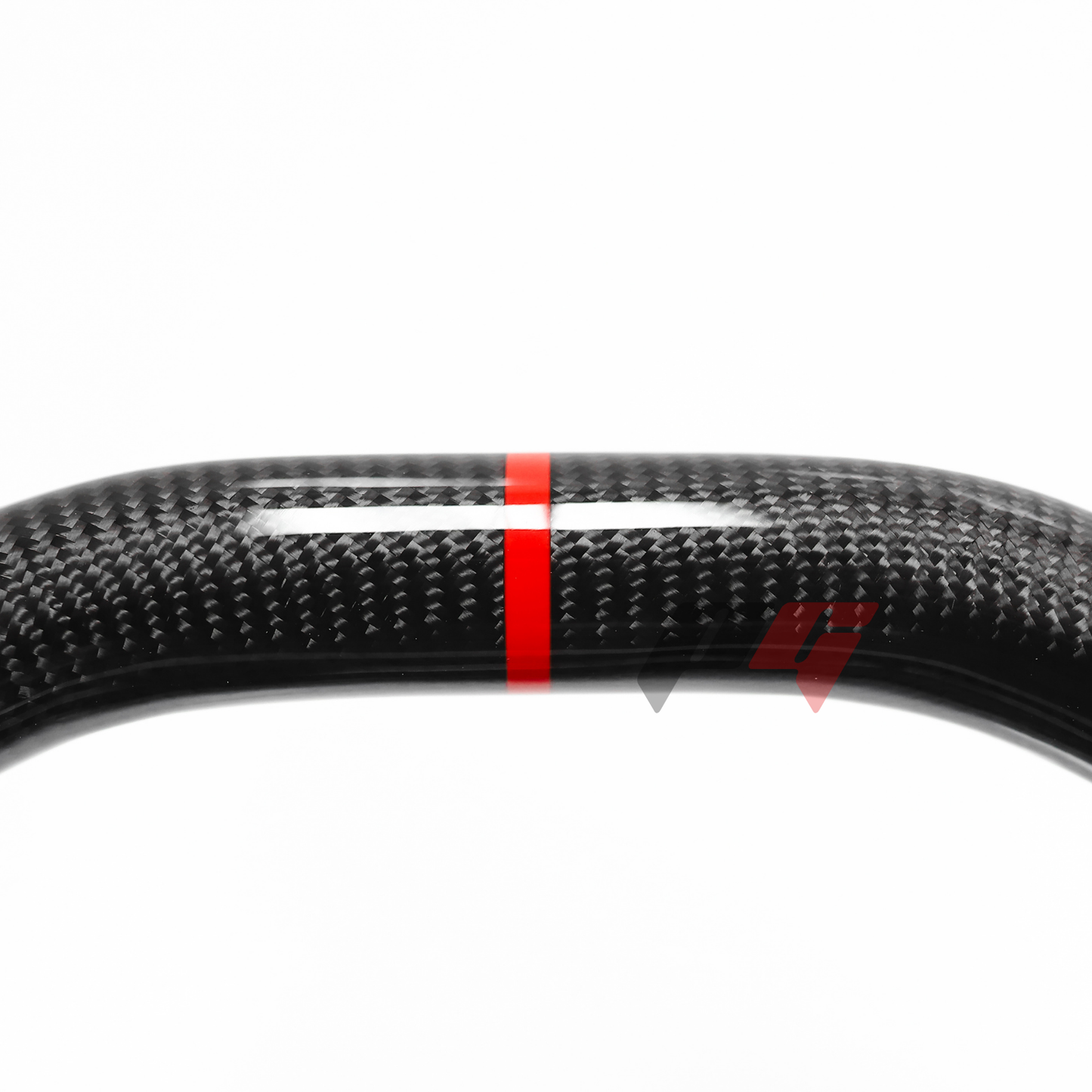 FOR 2018-2023 JEEP WRANGLER JL GLADIATOR CARBON FIBER & LEATHER STEERING WHEEL