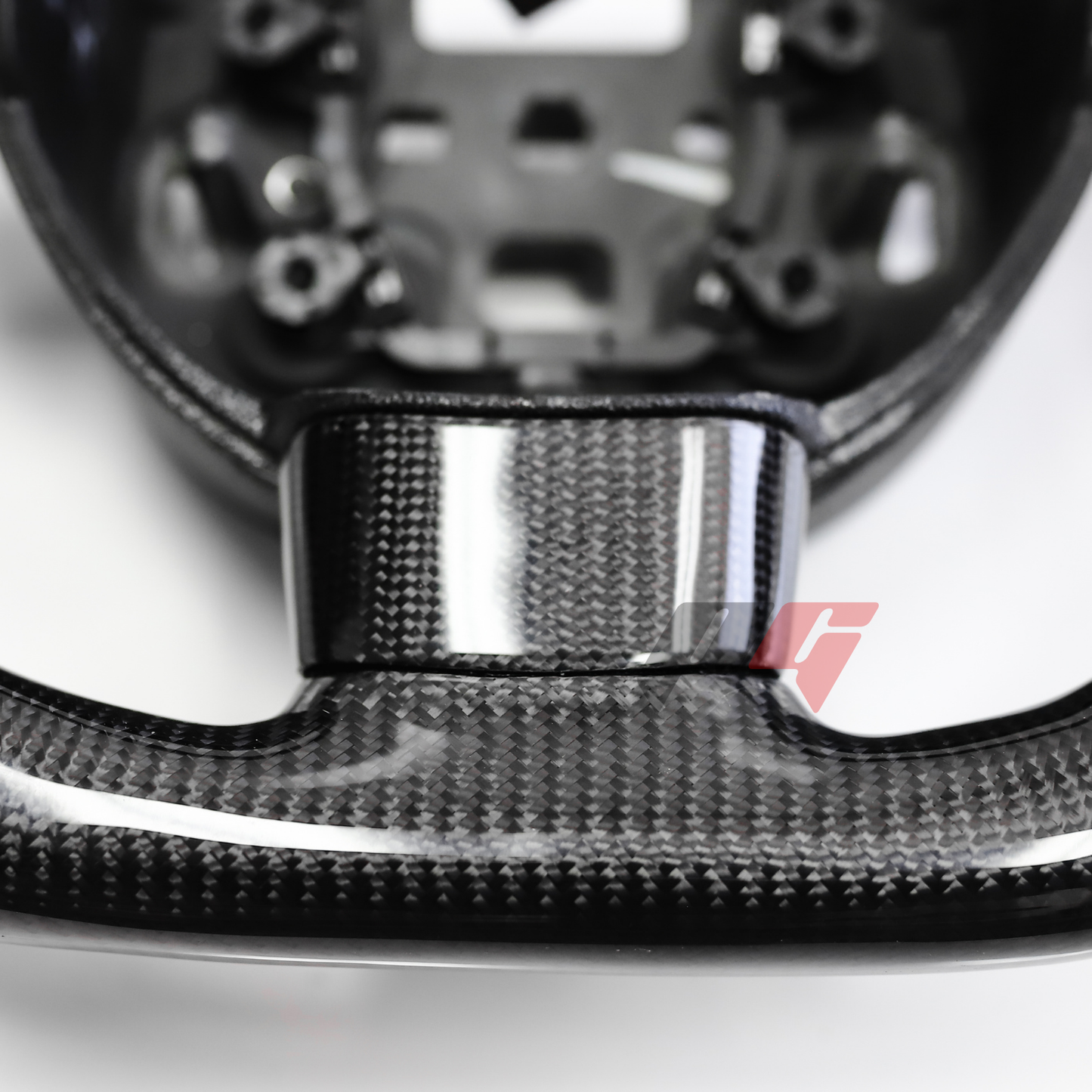 FOR 2005-2012 FORD FOCUS MK2/ST CARBON FIBER & LEATHER STEERING WHEEL