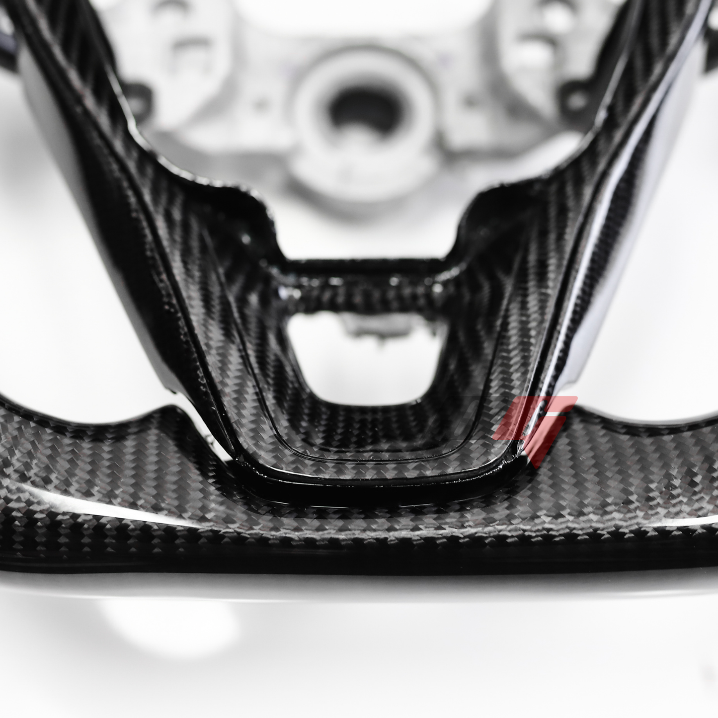 FOR 2019-2024 TOYOTA COROLLA CARBON FIBER & LEATHER STEERING WHEEL