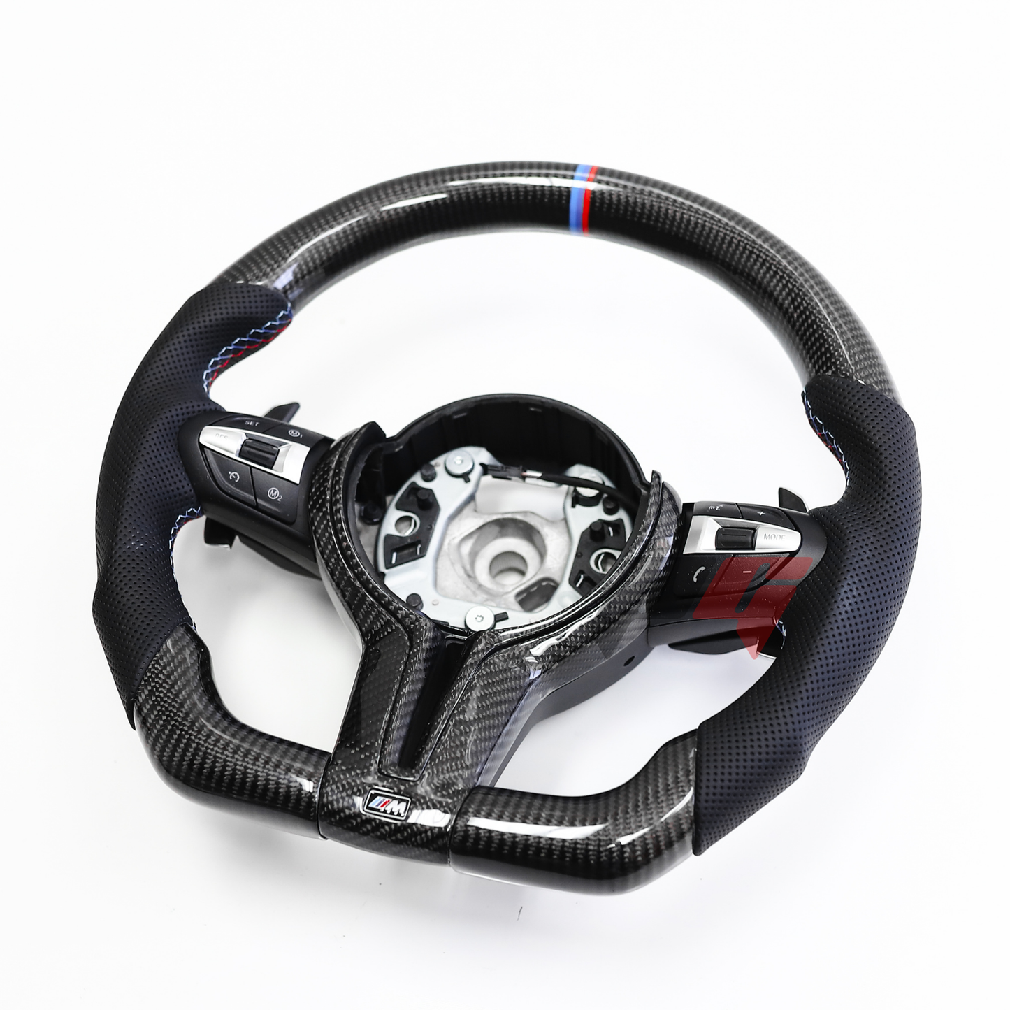 FOR 2012-2018 BMW F3X 1-4 SERIES / F8X M2, M3, M4 / X3-X6 CARBON FIBER PERFORMANCE STEERING WHEEL