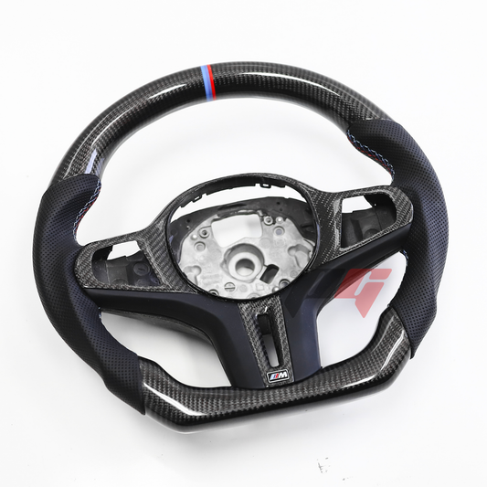 FOR 2019-2023 BMW G30 5-8 SERIES / M5 M8 / X3-X7 CARBON FIBER PERFORMANCE STEERING WHEEL