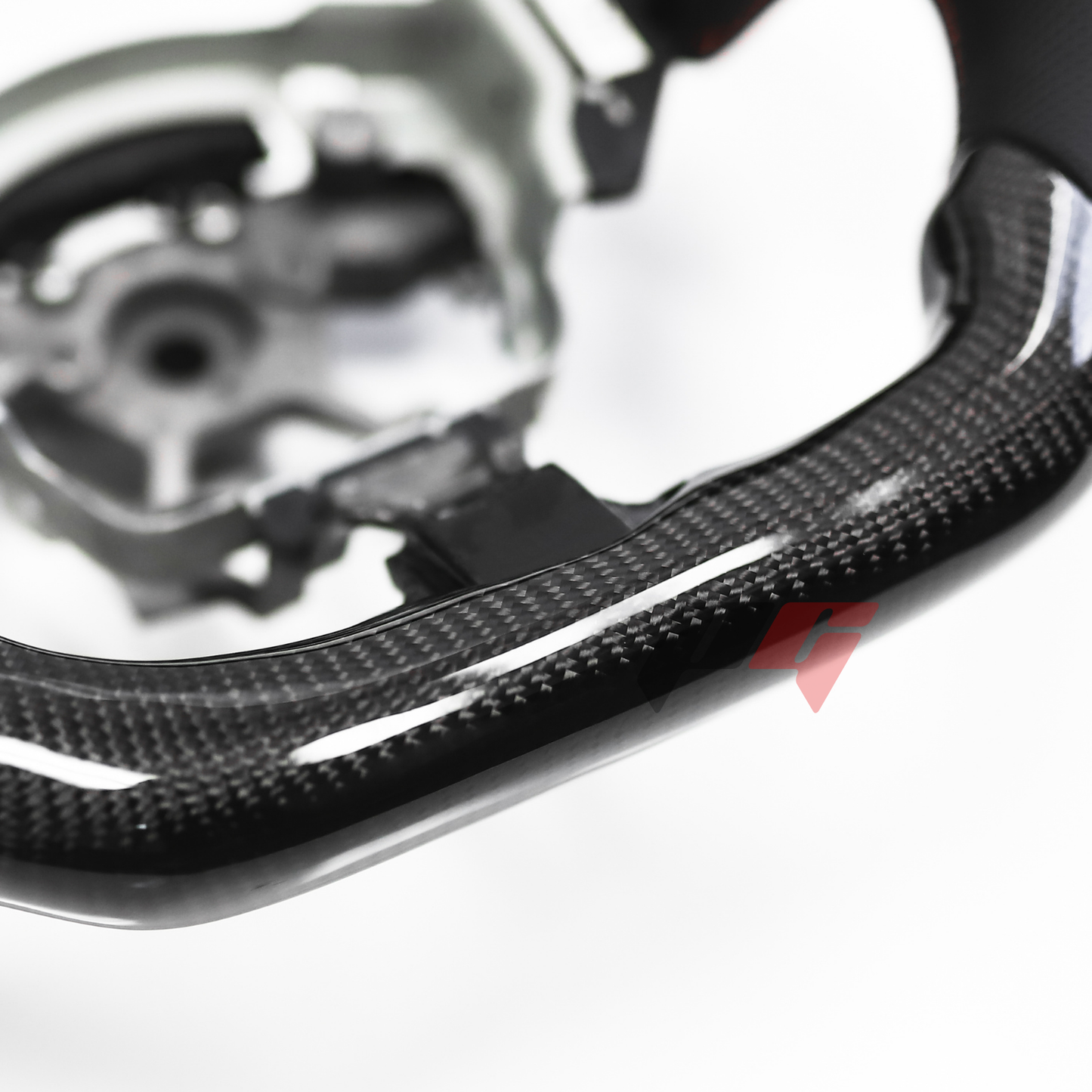 FOR 2009-2020 NISSAN 370Z CARBON FIBER & LEATHER STEERING WHEEL