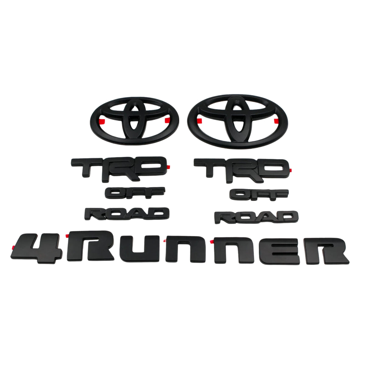 Blackout Emblem Overlay Kit for 2010–2022 Toyota 4Runner TRD Off-Road