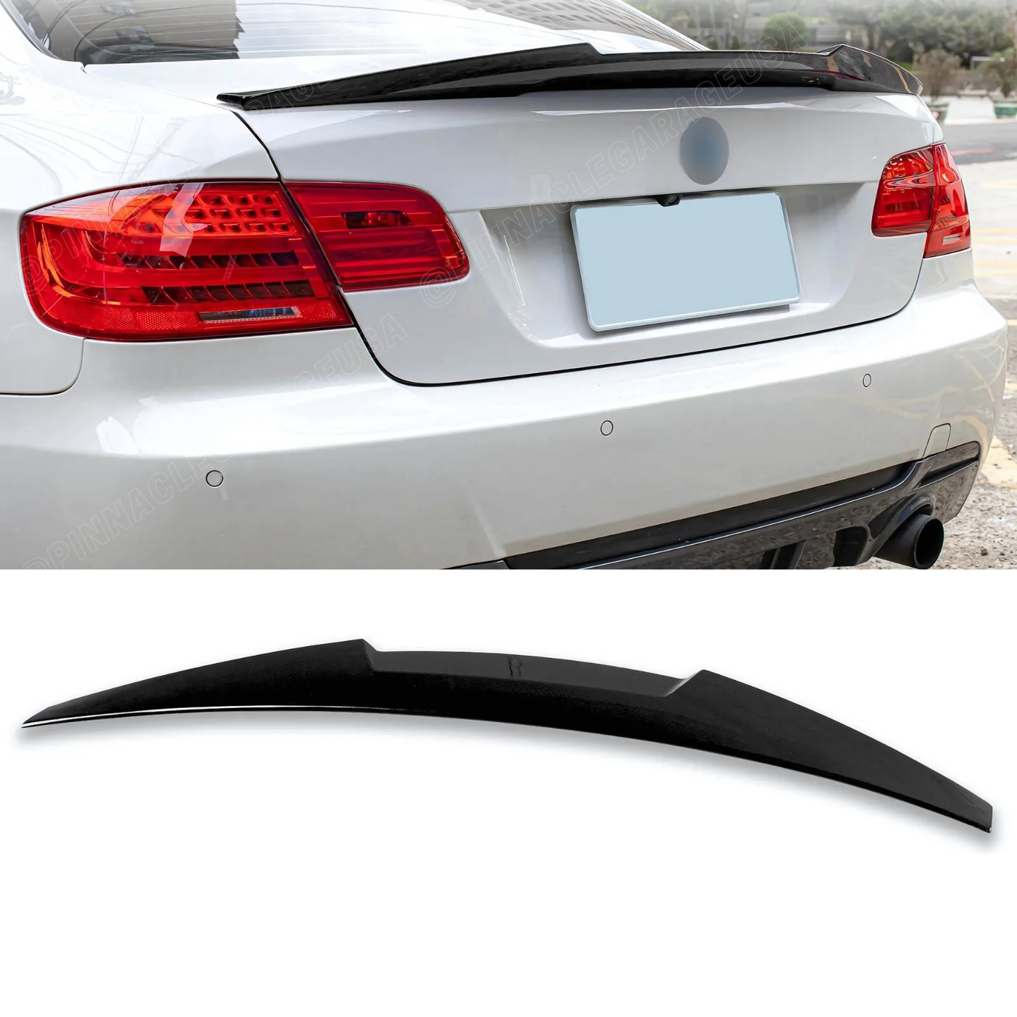 2007-2011 BMW 3 Series/ M3 E92 Coupe Rear M4 Style Trunk Spoiler