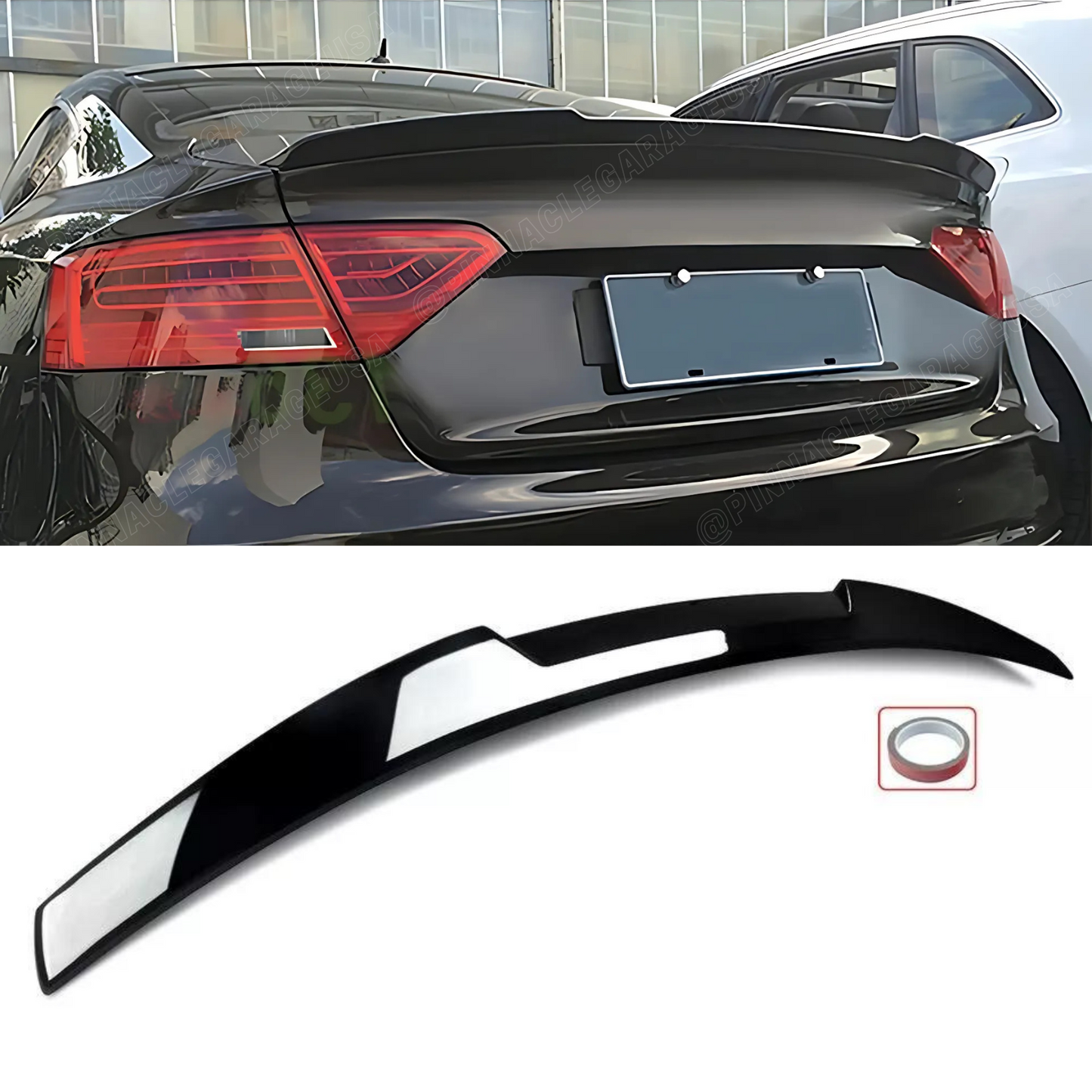 2009-2016 AUDI A5 (8T8) Rear M4 Style Trunk Spoiler